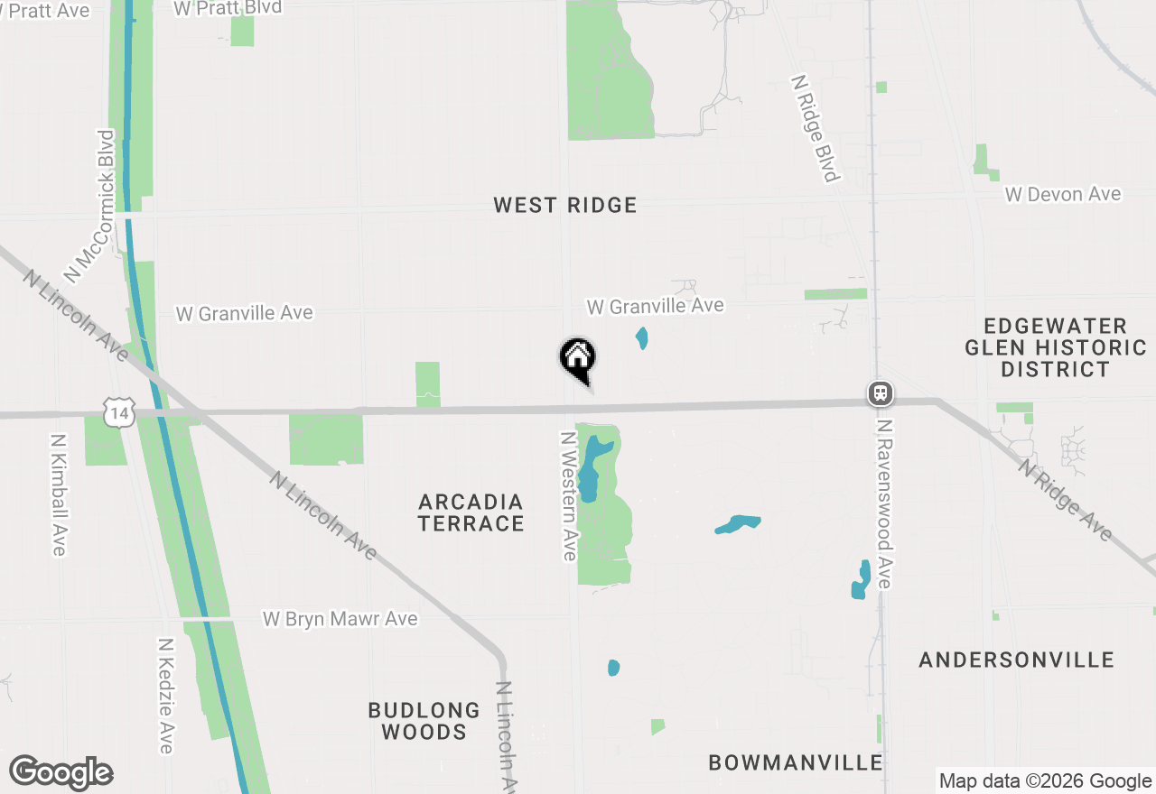 Map of 6017-59 N Western Avenue, Chicago, IL 60659