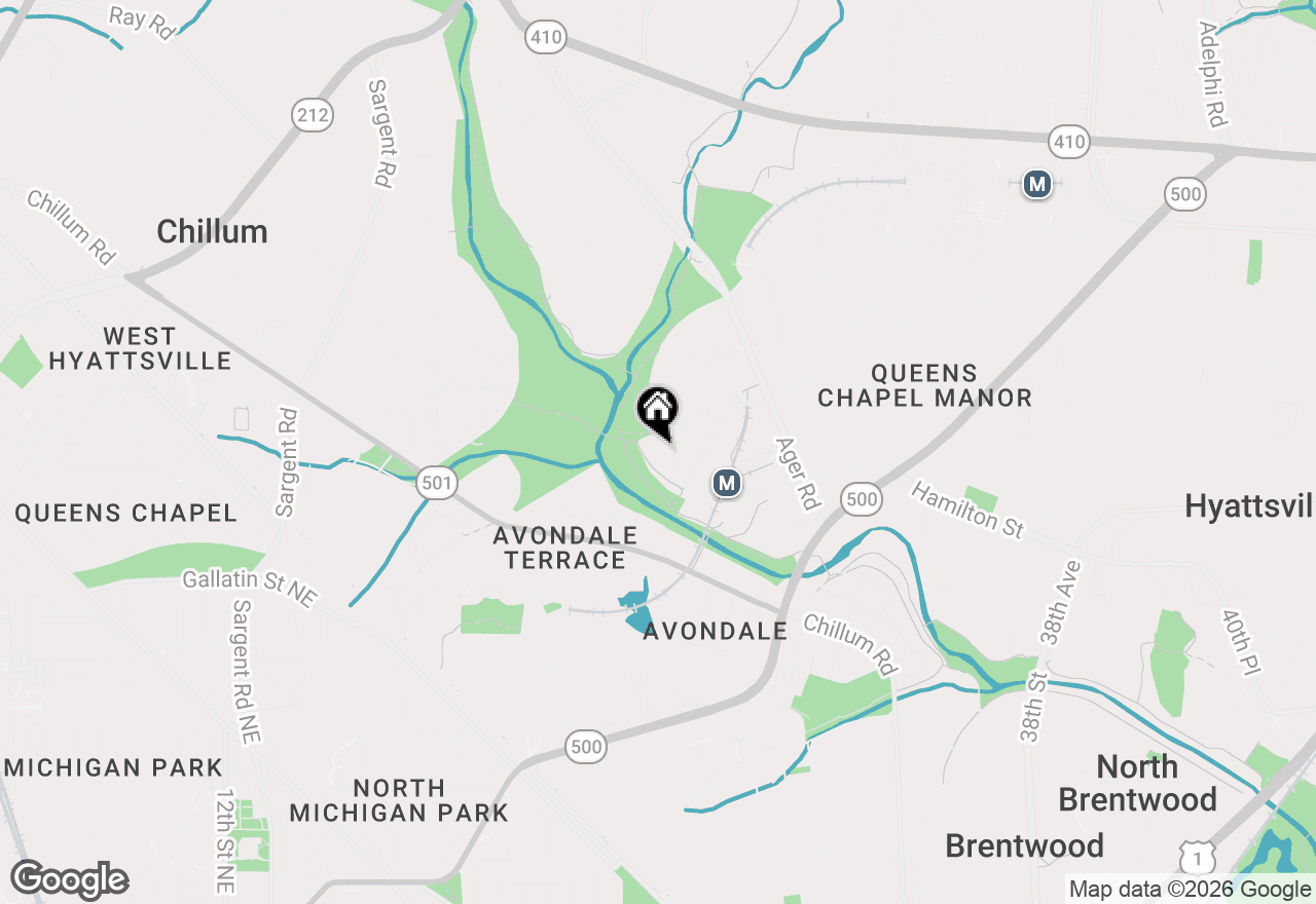 Map of 5600 Hyattsville Drive, Hyattsville, MD 20782