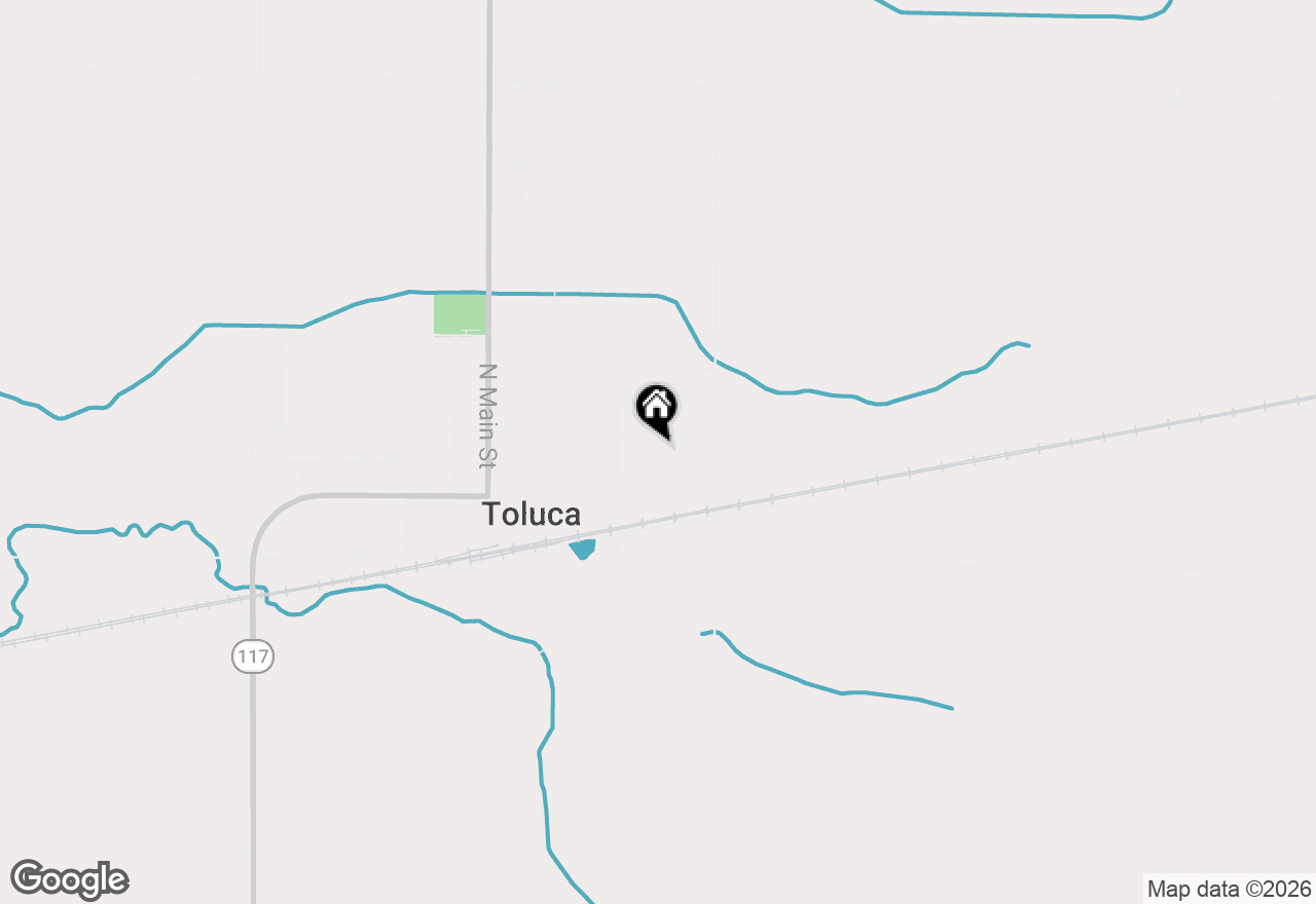 Map of 208 N Maple Street, Toluca, IL 61369