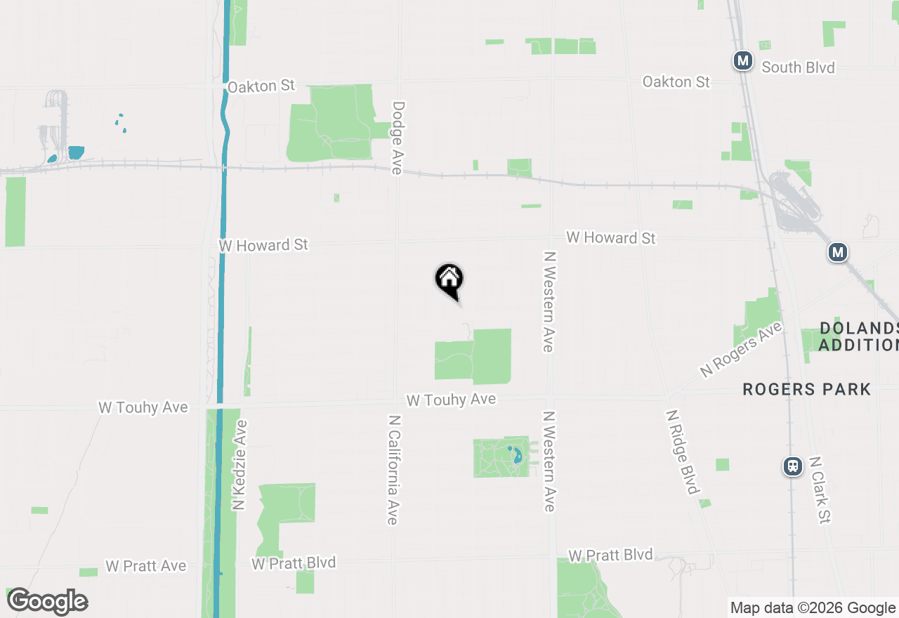 Map of 7414 N Talman Avenue, Chicago, IL 60645