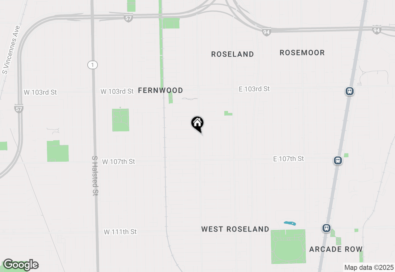 Map of 10534 S Wentworth Avenue, Chicago, IL 60628