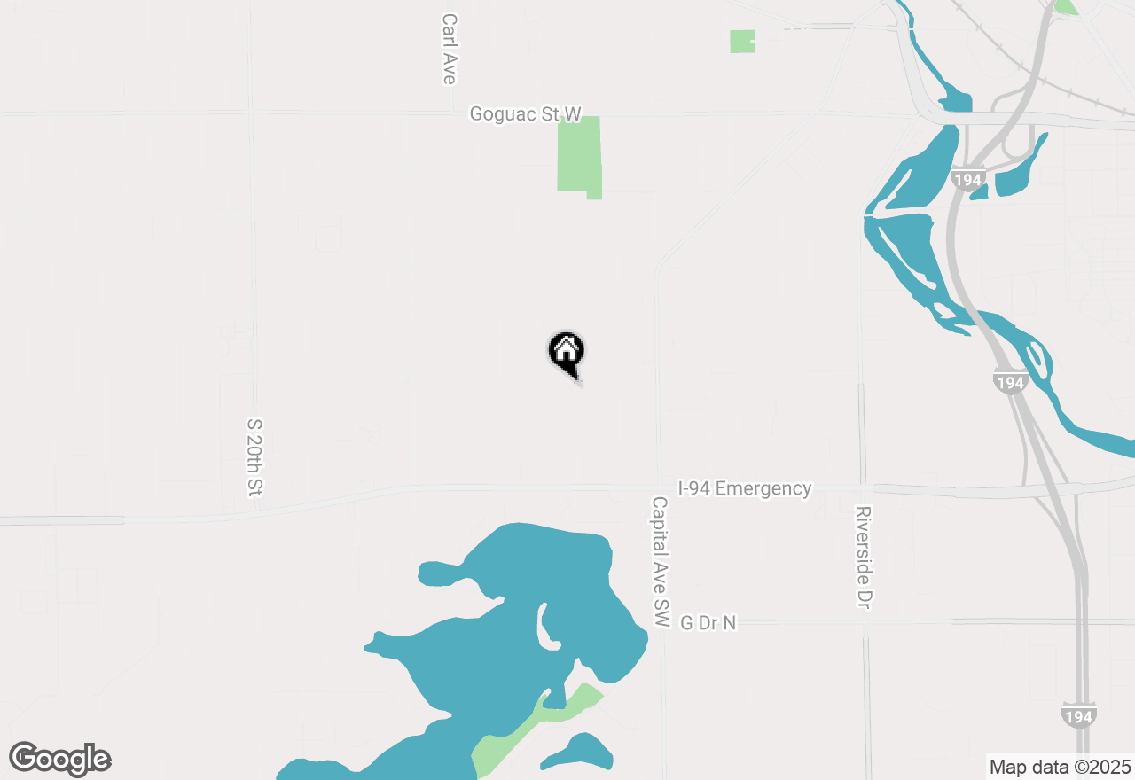 Map of 314 Wentworth Avenue, Battle Creek, MI 49015