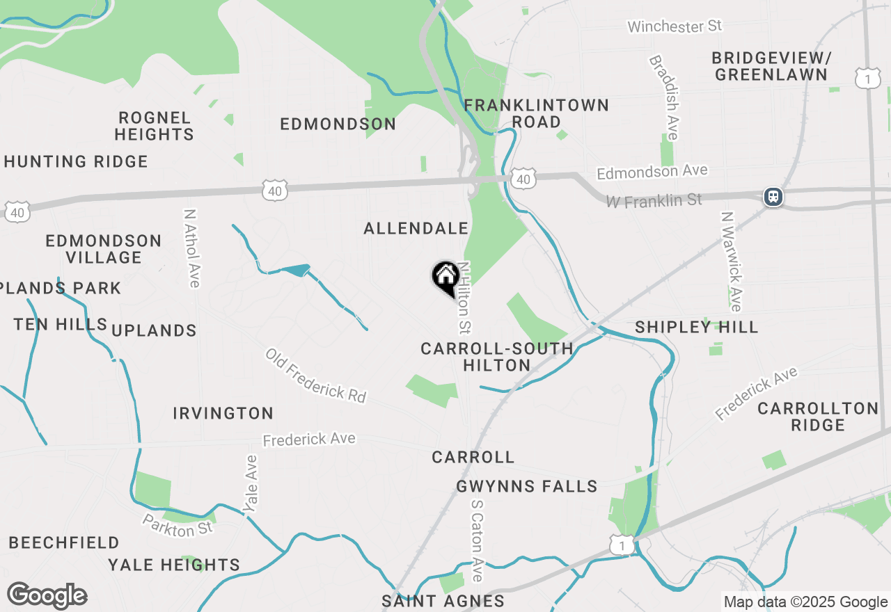 Map of 41 N Kossuth Street, Baltimore, MD 21229