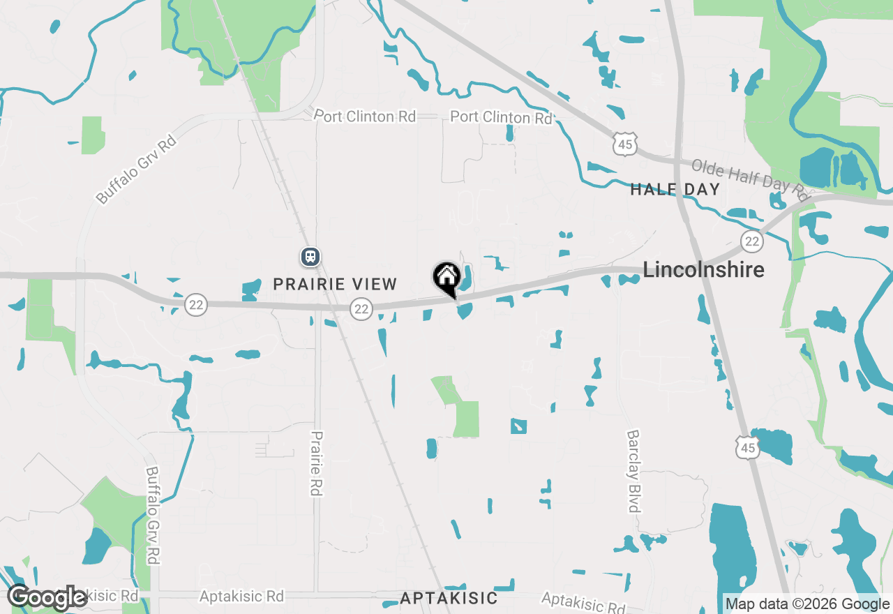 Map of 2470 Palazzo Court, Buffalo Grove, IL 60089
