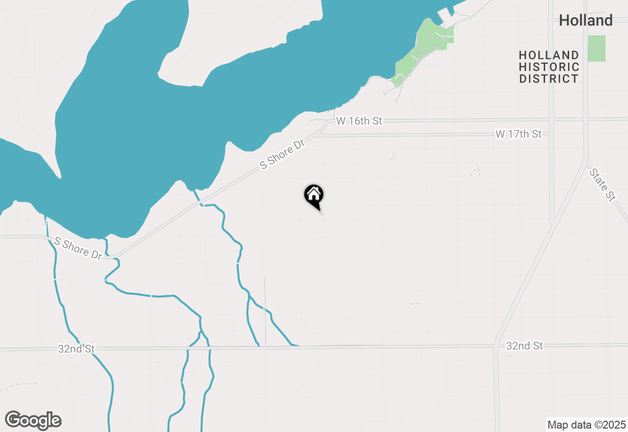 Map of 563 W 23rd Street, Holland, MI 49423