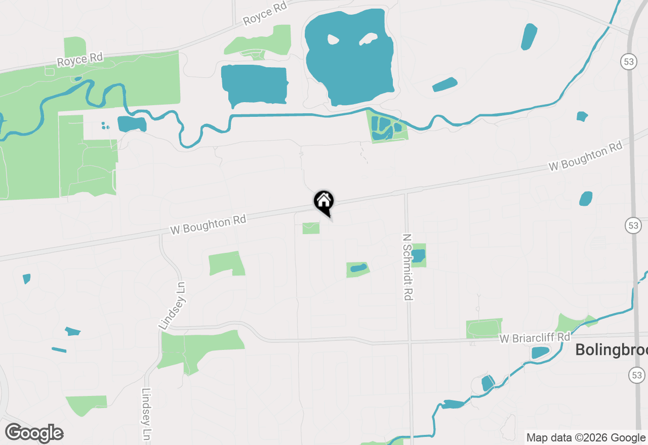 Map of 666 Sundance Drive, Bolingbrook, IL 60440