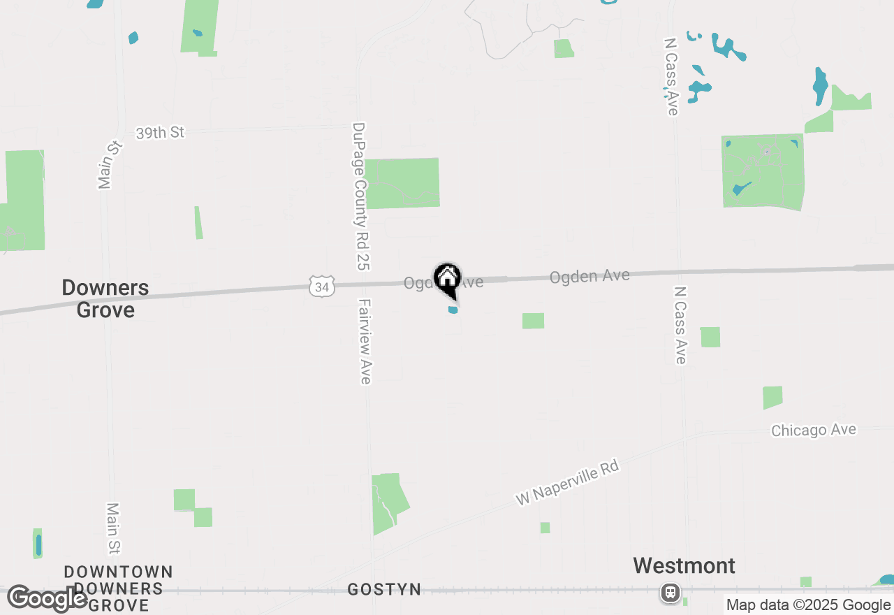 Map of 525 Cumnor Road #301, Westmont, IL 60559