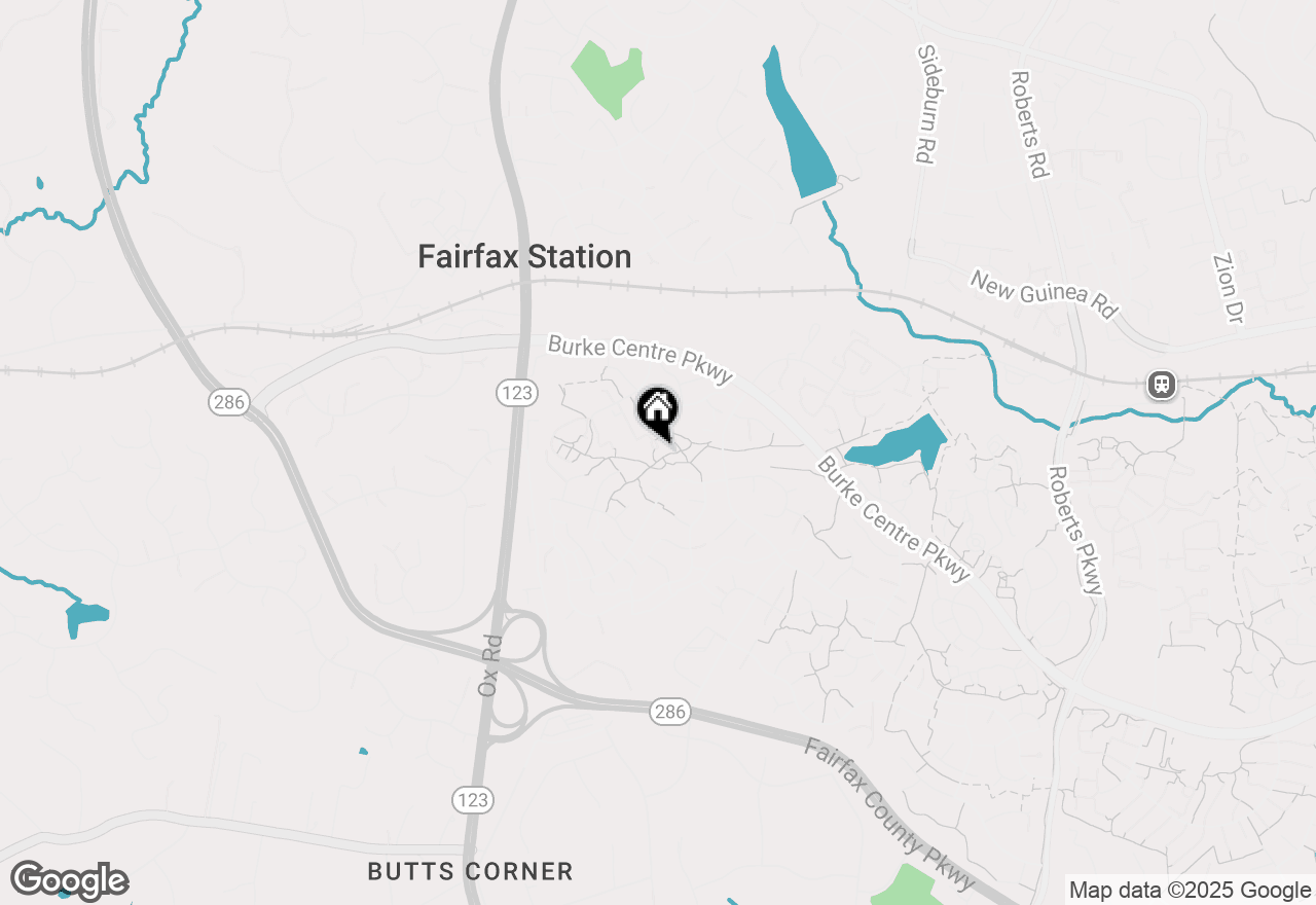 Map of 5884 Jacksons Oak Court, Burke, VA 22015