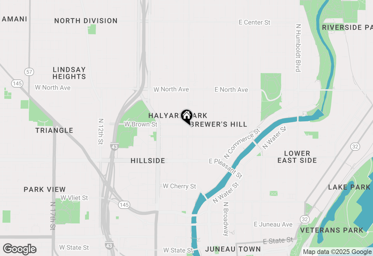 Map of 1937 N Martin Luther King Dr #1939, Milwaukee, WI 53212