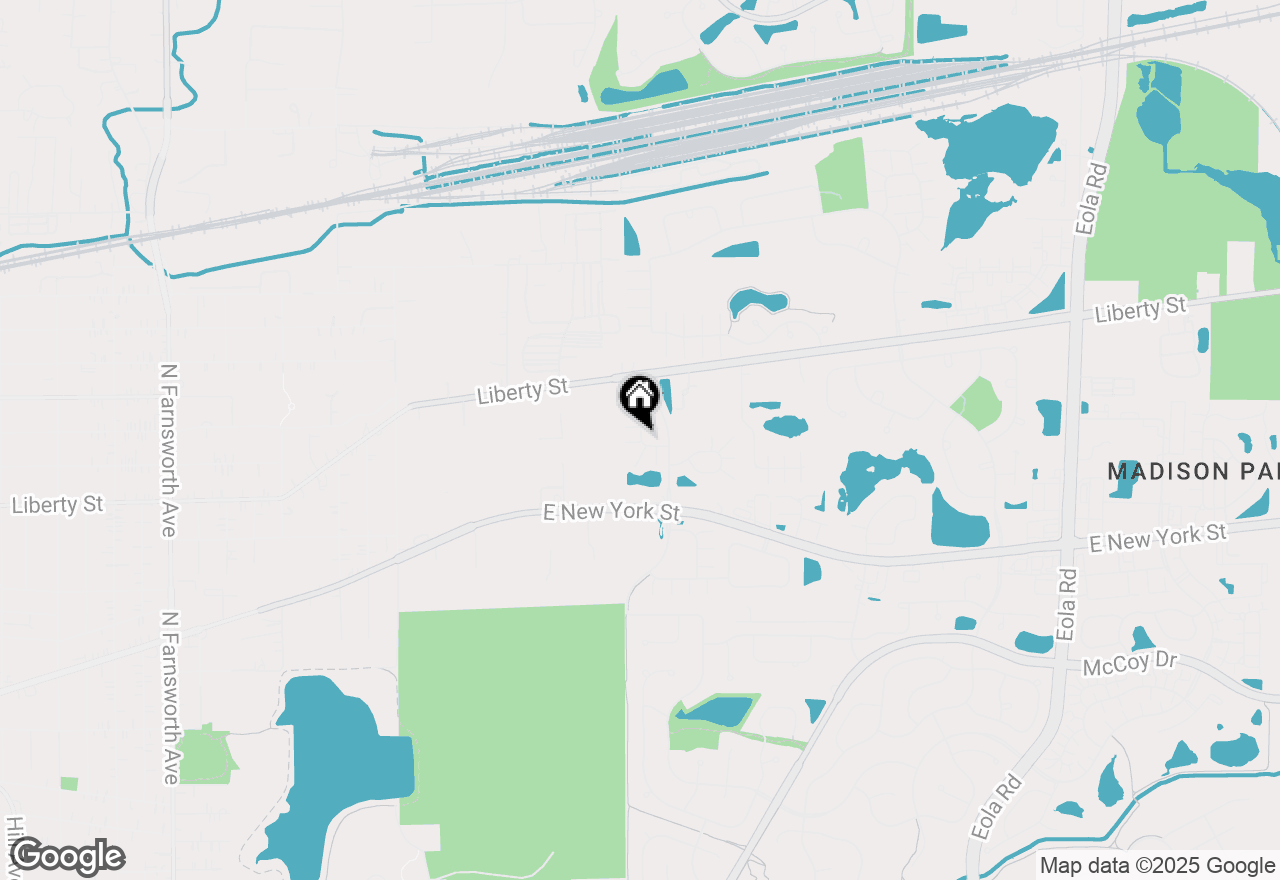 Map of 562 Declaration Lane, Aurora, IL 60502