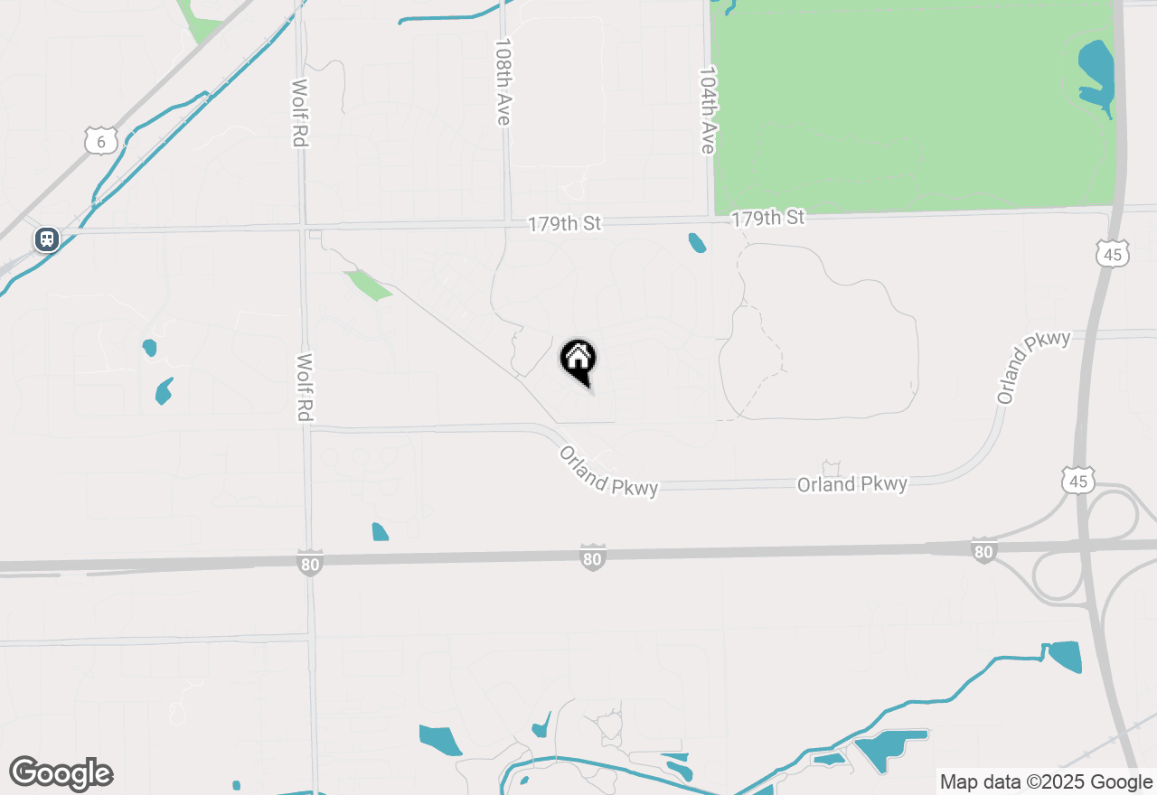 Map of 18233 Michigan Court #73, Orland Park, IL 60467