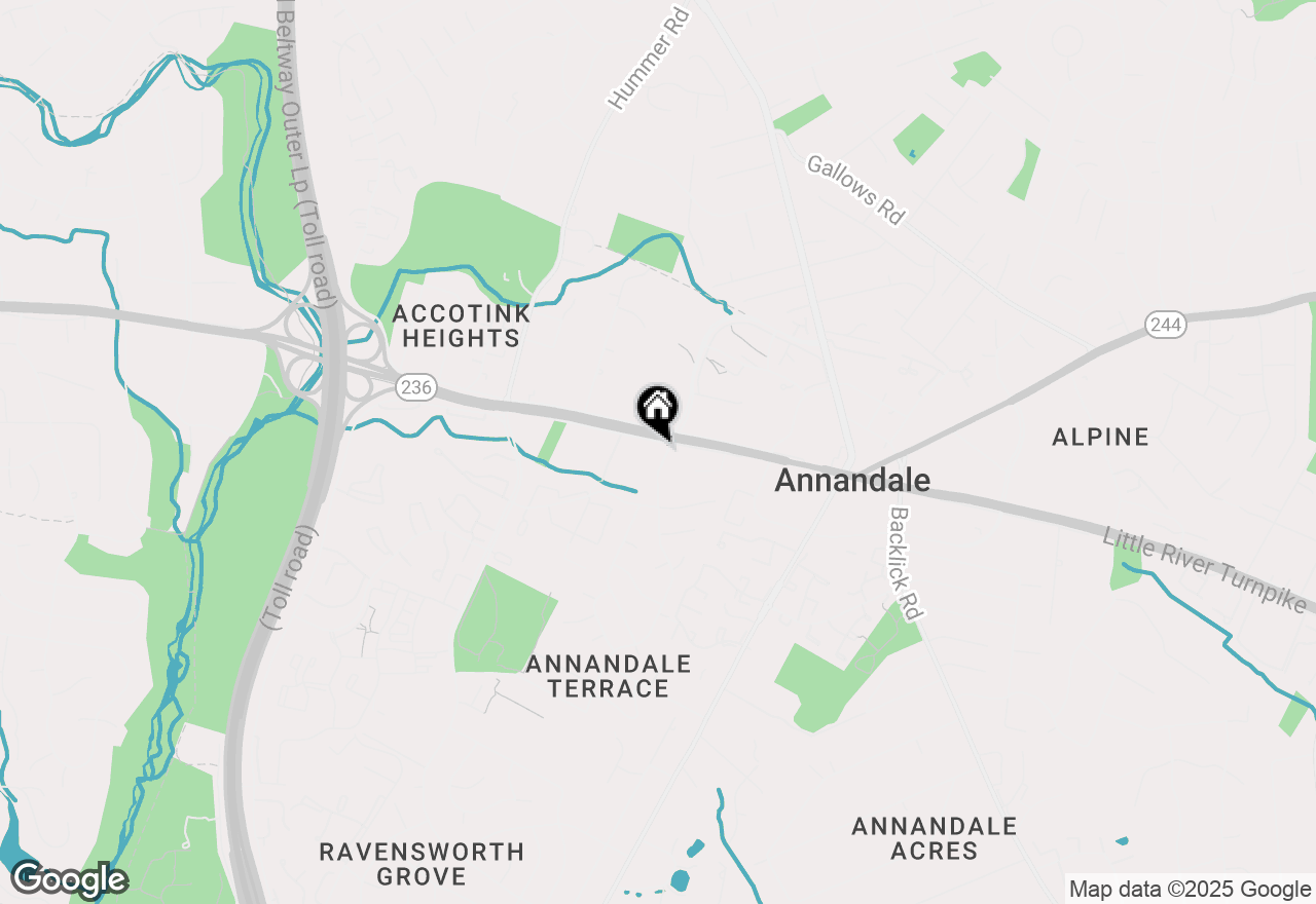 Map of 7501 Little River Turnpike #101, Annandale, VA 22003