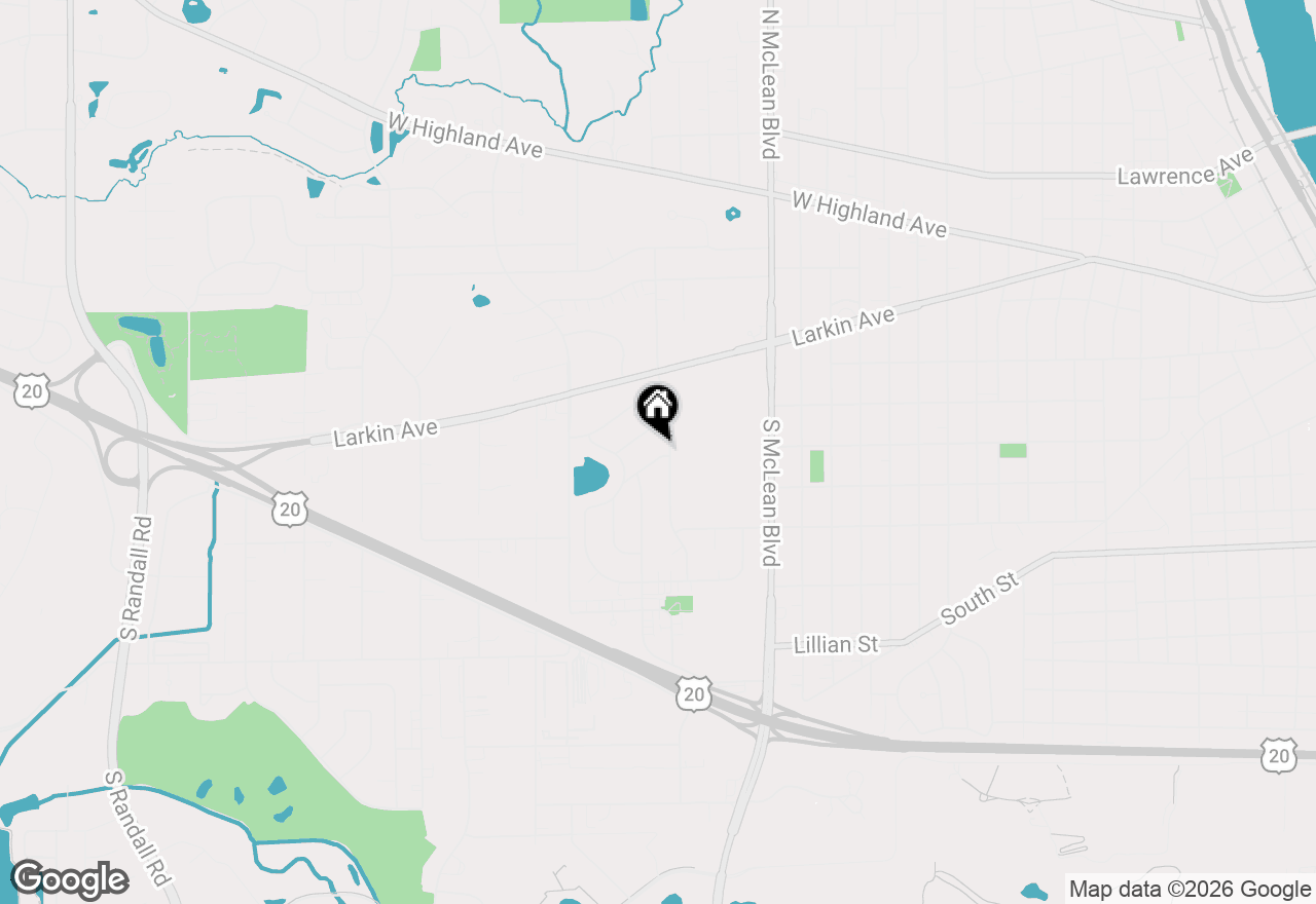 Map of 1560 Pamela Drive, Elgin, IL 60123