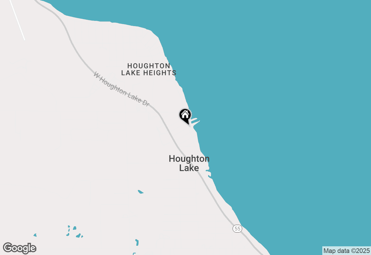 Map of 127 Sandpiper Avenue, Houghton Lake, MI 48629