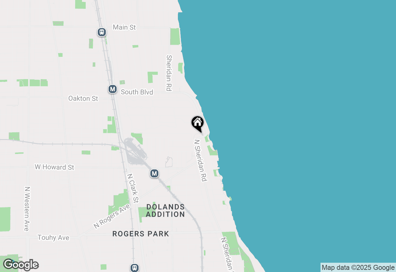 Map of 7756 N Sheridan Road #16, Chicago, IL 60626