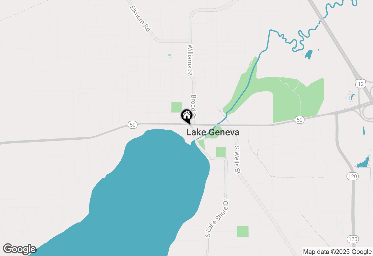 Map of 846 W Main St, Lake Geneva, WI 53147