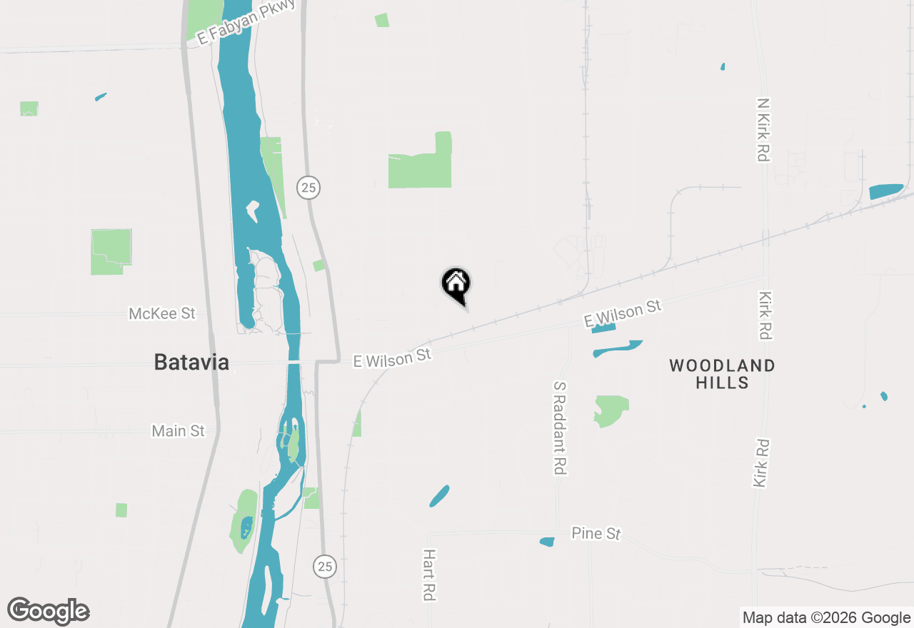 Map of 622 Spring Street, Batavia, IL 60510