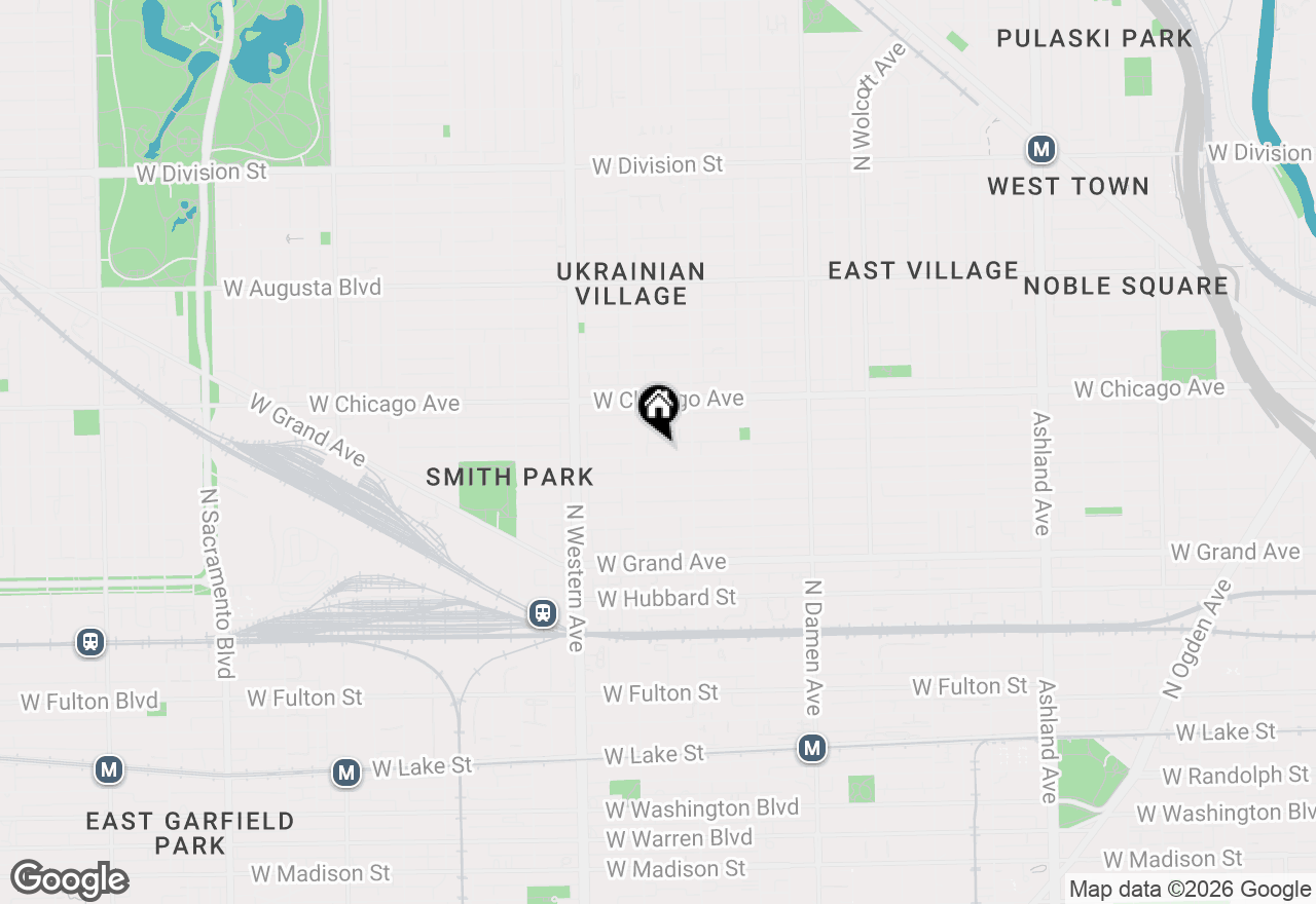 Map of 2234 W Huron Street, Chicago, IL 60612