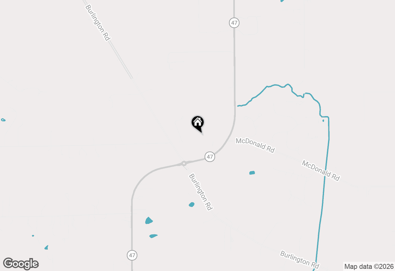 Map of 43W762 Mcdonald Road, Elgin, IL 60124