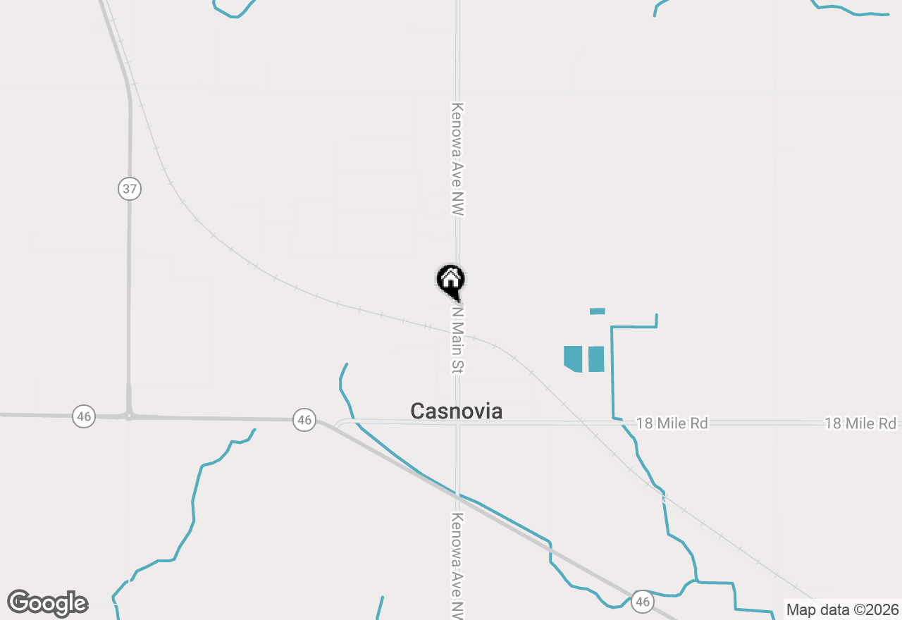 Map of 281 N Main Street, Casnovia, MI 49318