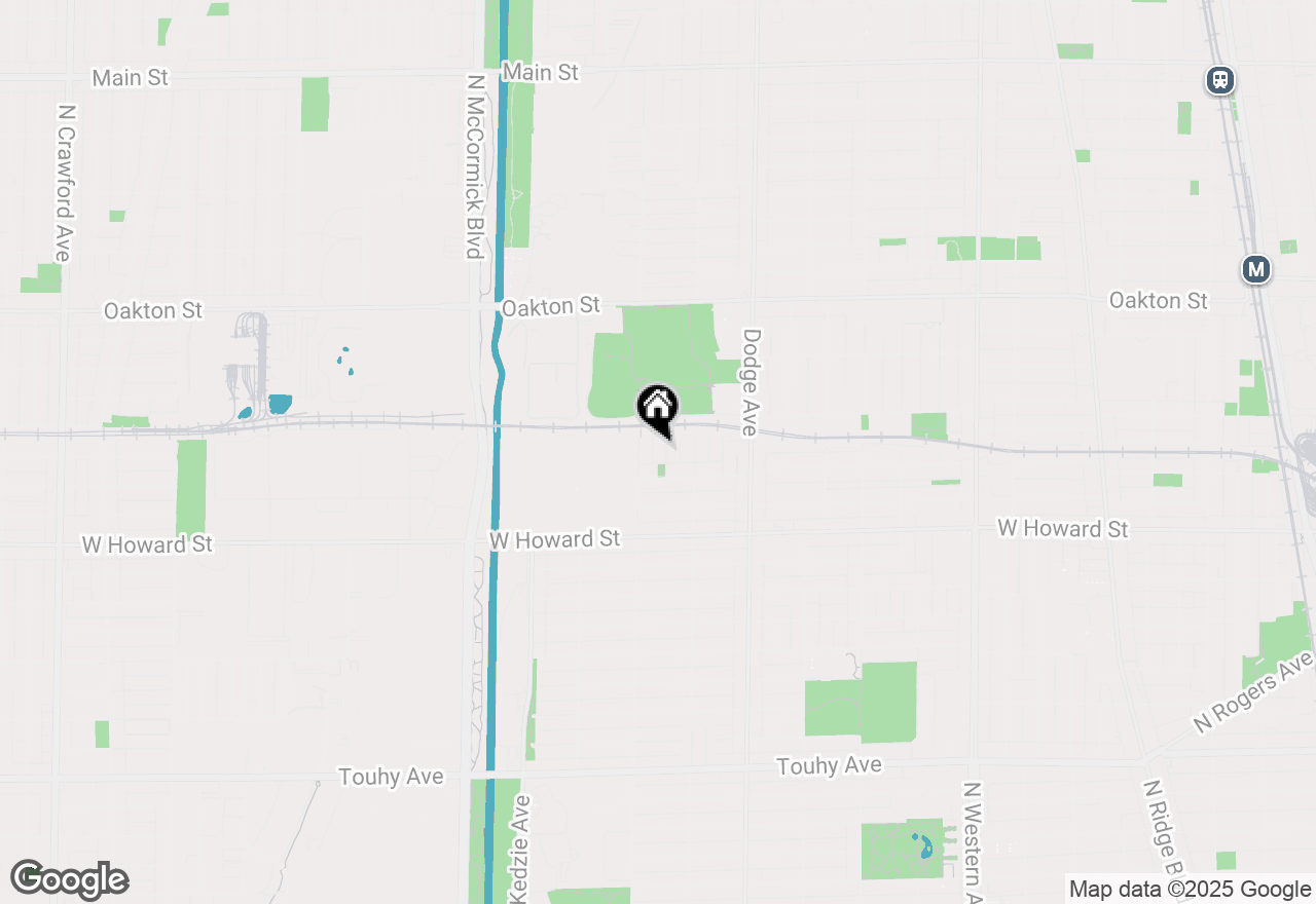 Map of 220 Richmond Street, Evanston, IL 60202