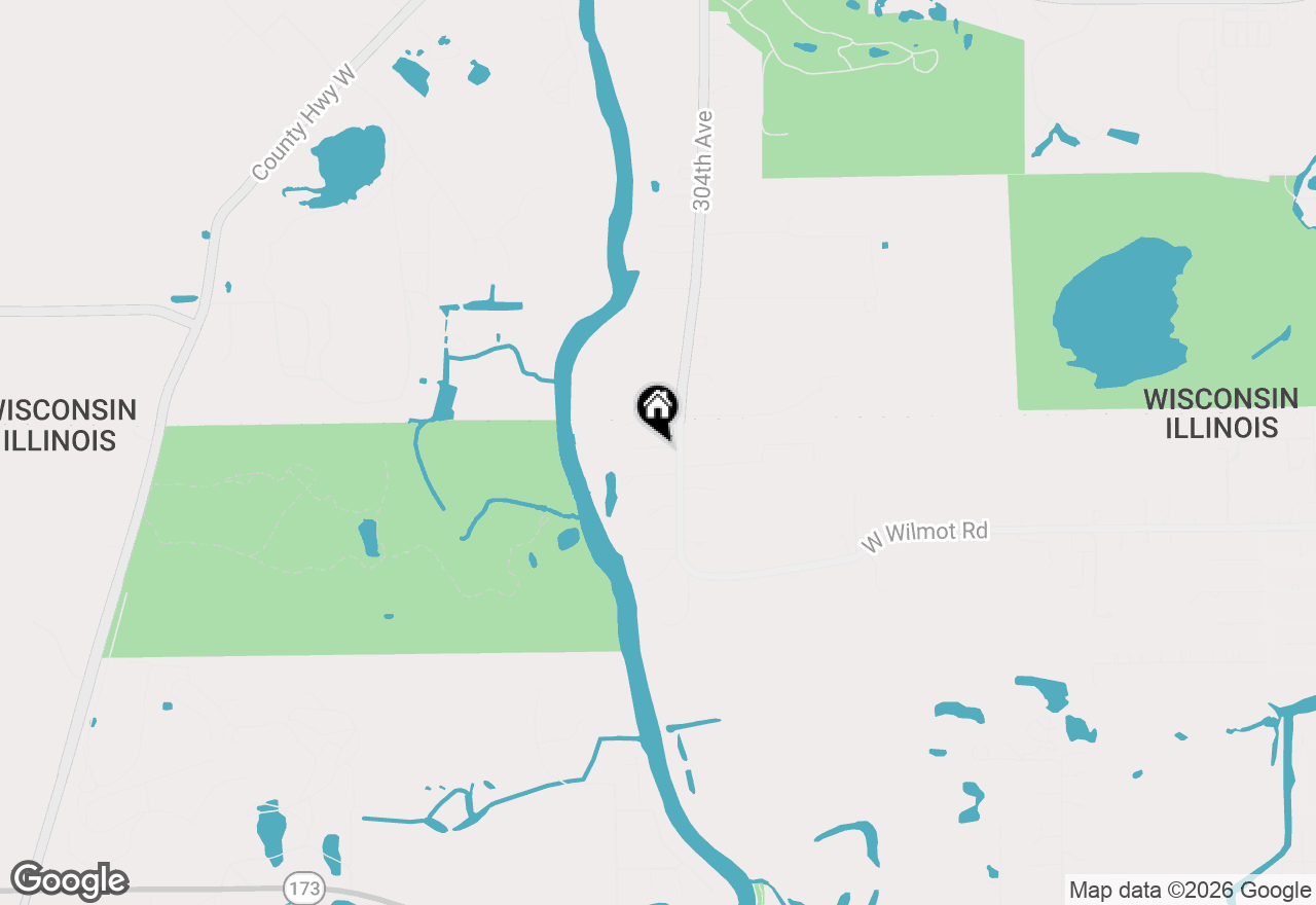 Map of 28157 W Wilmot Road, Antioch, IL 60002