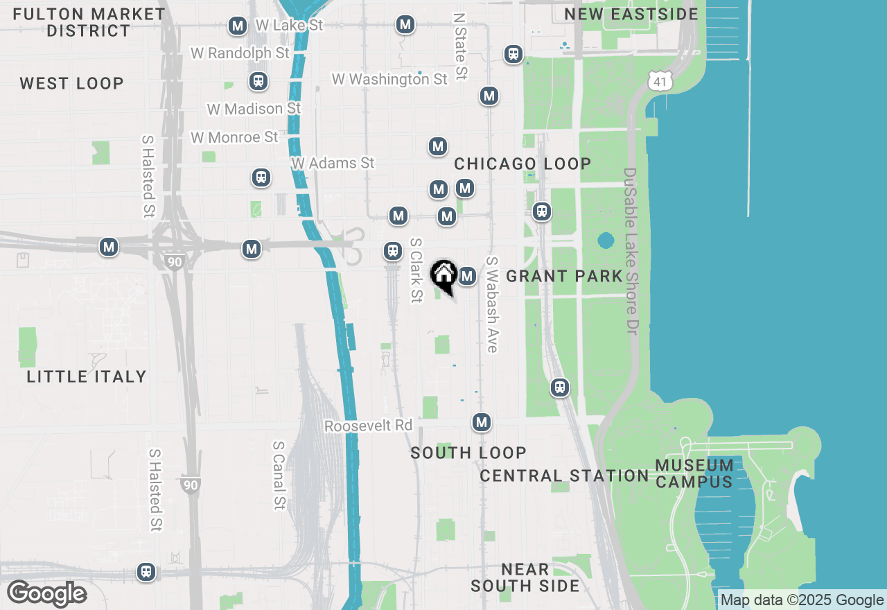 Map of 721 S Dearborn Street, Chicago, IL 60605