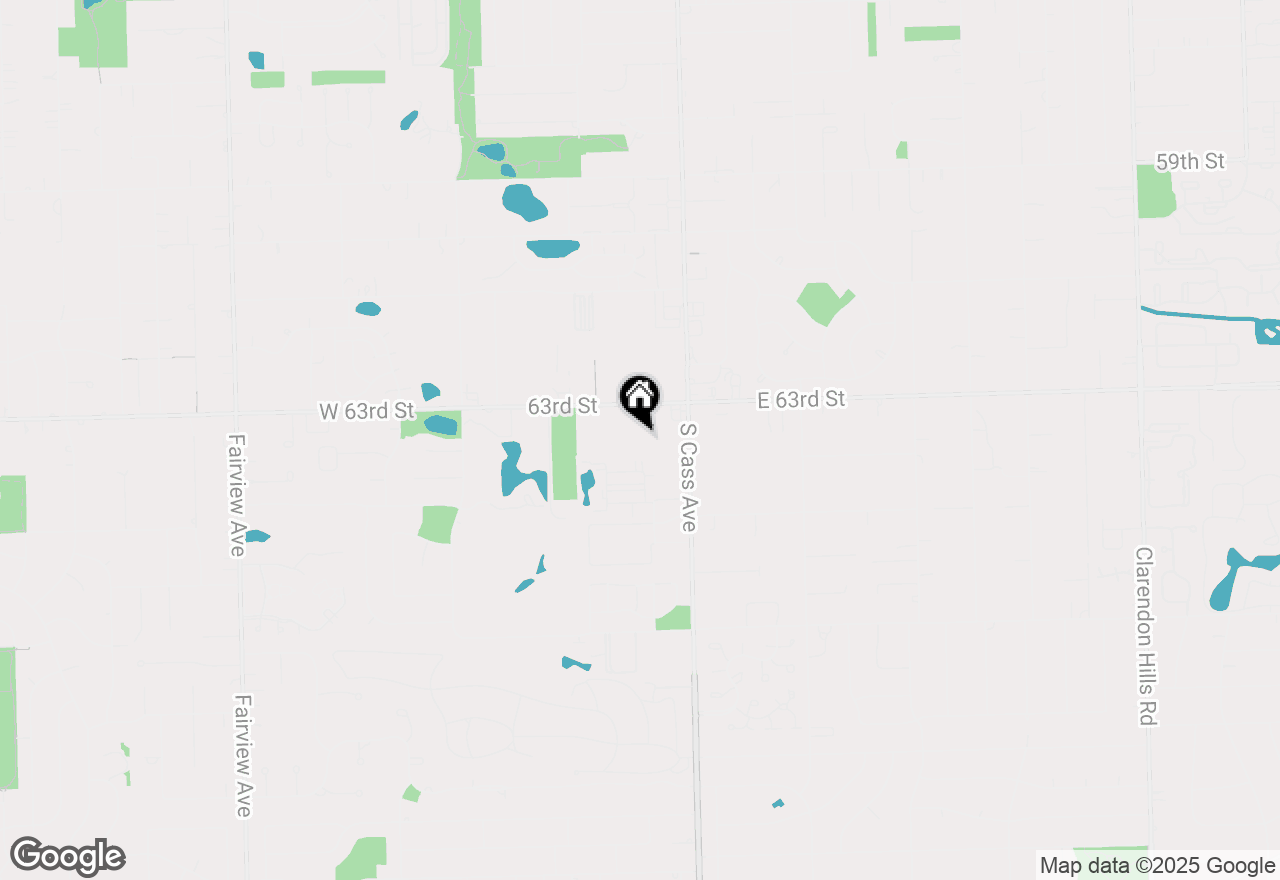 Map of 33 W 63rd Street, Westmont, IL 60559