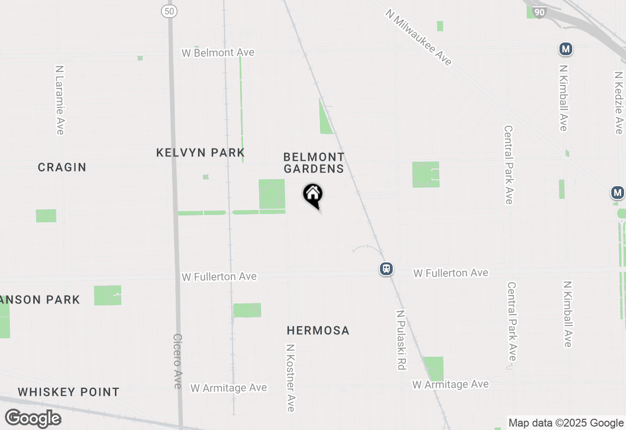 Map of 2604 N Kildare Avenue, Chicago, IL 60639