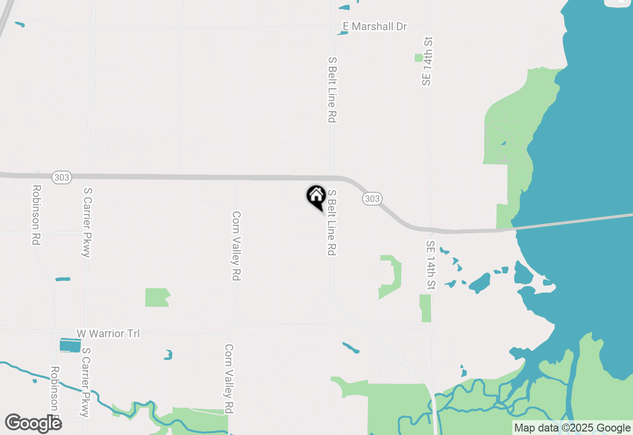 Map of 2641 Pinta Circle, Grand Prairie, TX 75052