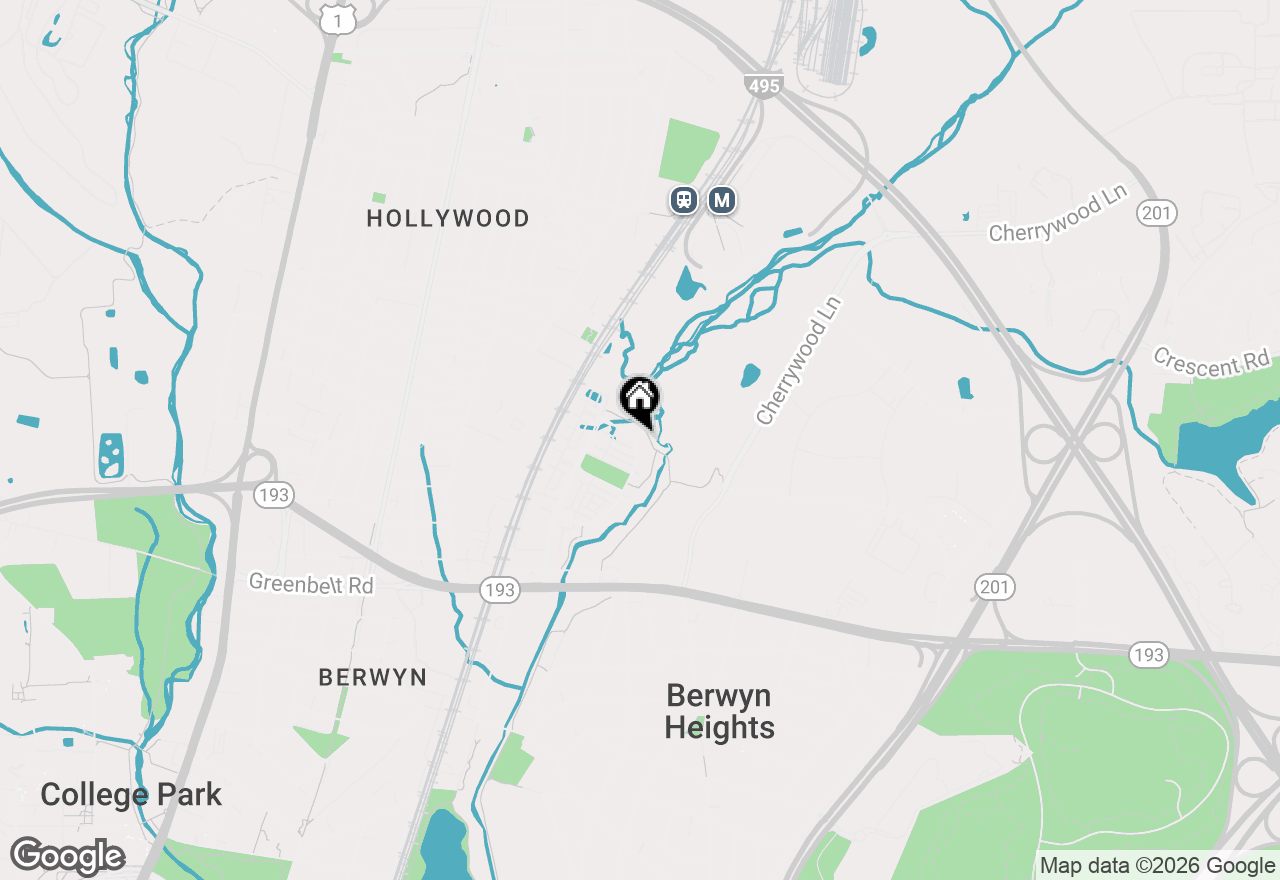 Map of 5437 Stream Bank Lane, Greenbelt, MD 20770
