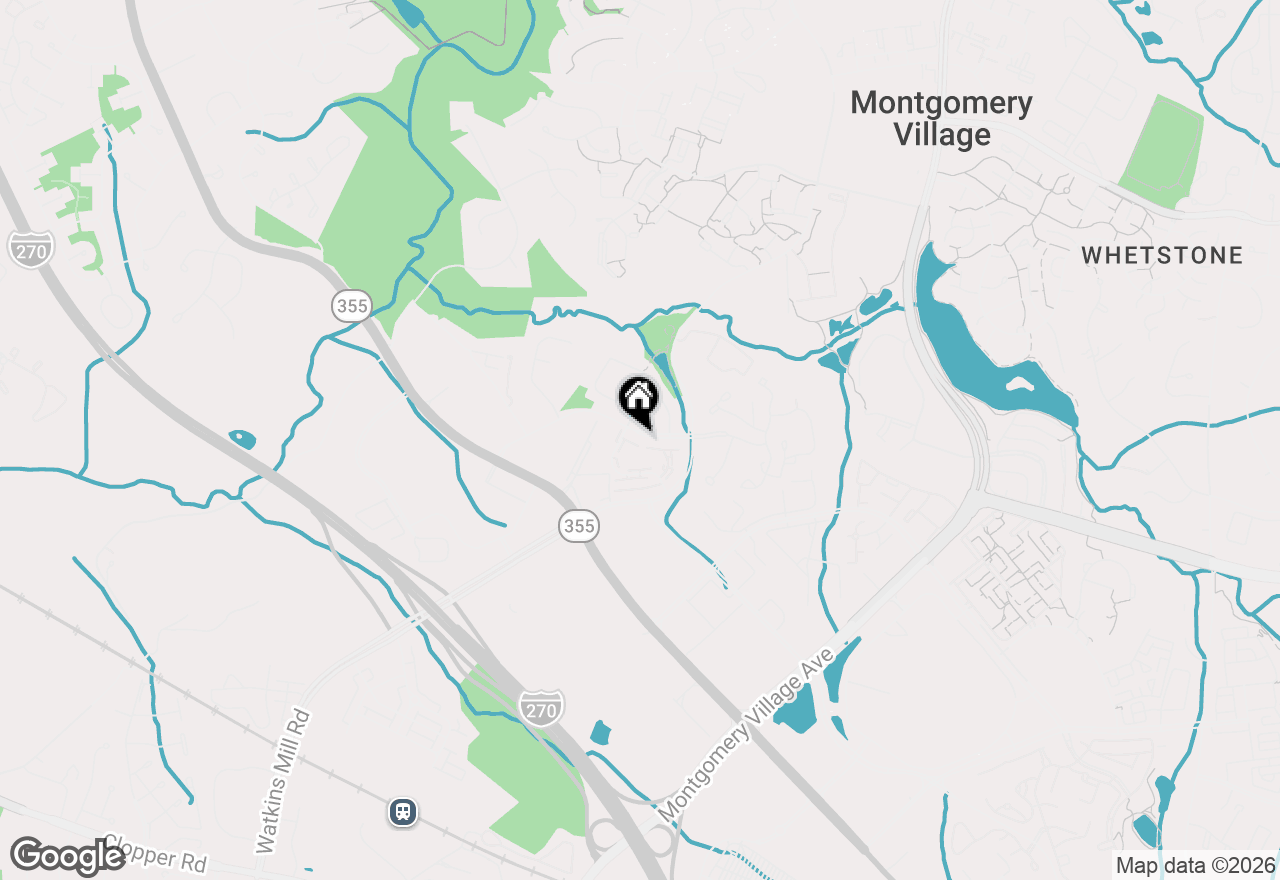 Map of 1095 Travis Lane, Gaithersburg, MD 20879