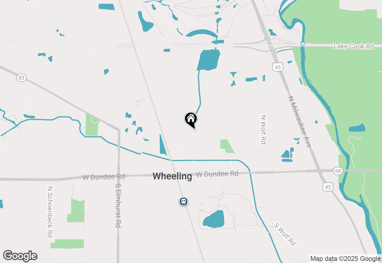 Map of 267 12th Street #6D, Wheeling, IL 60090