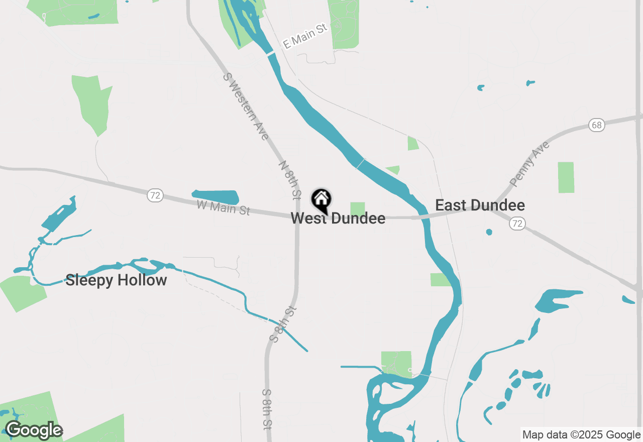 Map of 617 W Main Street, West Dundee, IL 60118