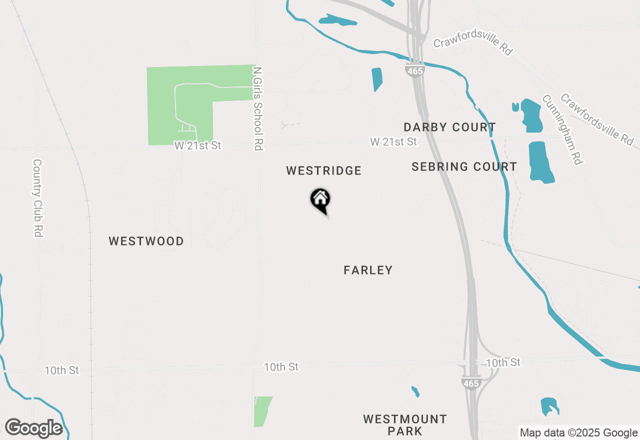 Map of 7008 Buick Drive, Indianapolis, IN 46214