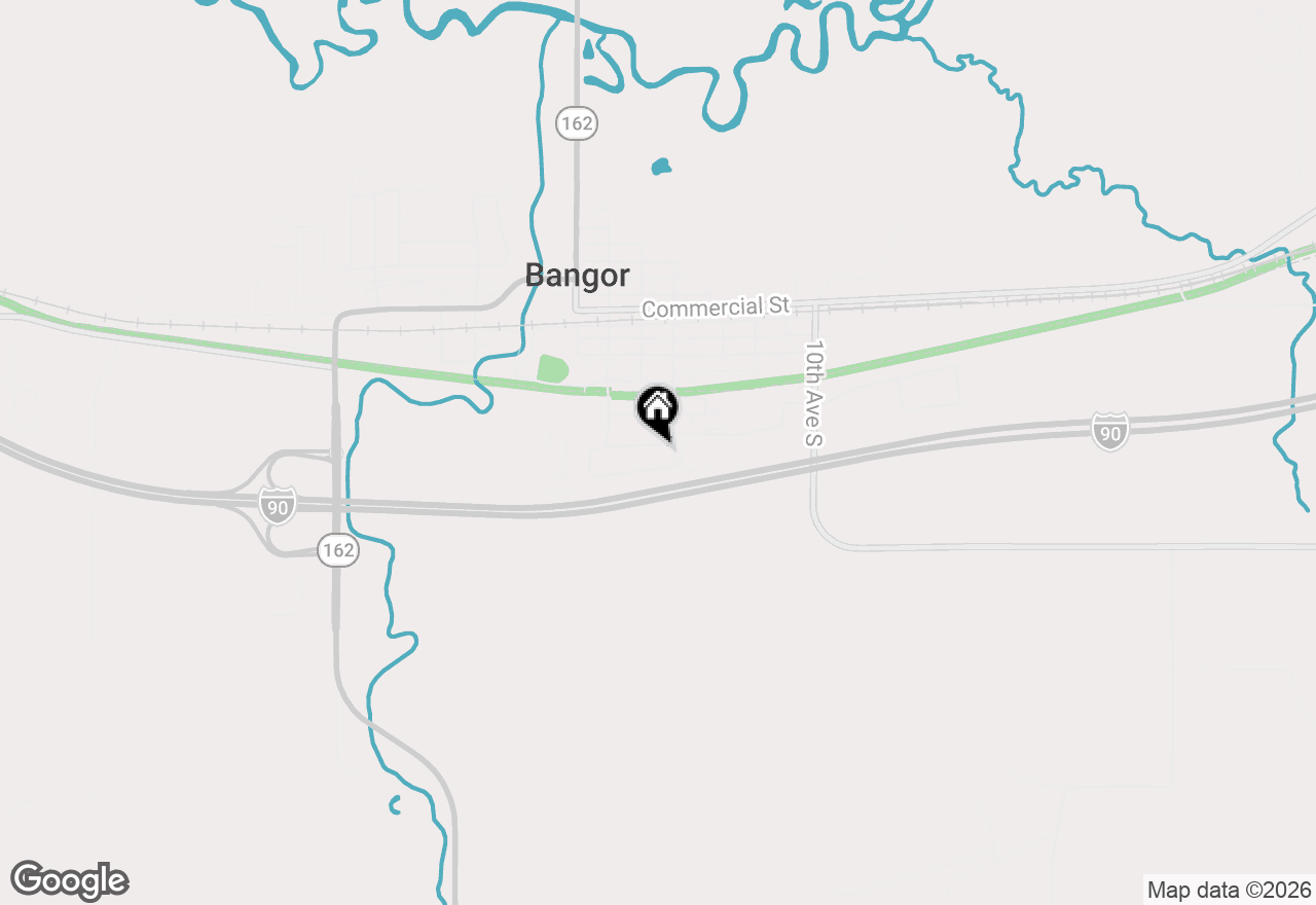 Map of 1405 Labus Dr, Bangor, WI 54614