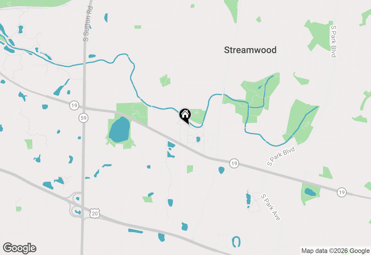 Map of 101 Winchester Drive #A, Streamwood, IL 60107