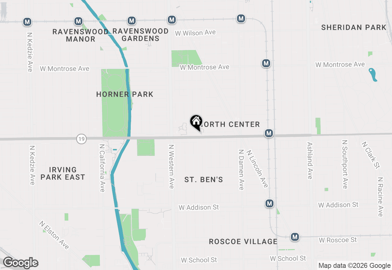 Map of 4004 N Bell Avenue #2A, Chicago, IL 60618