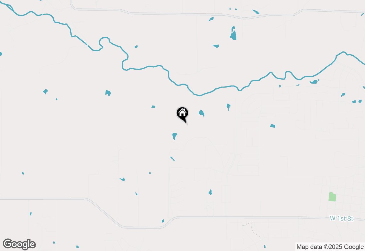 Map of 1114 Cascades Drive, Justin, TX 76247