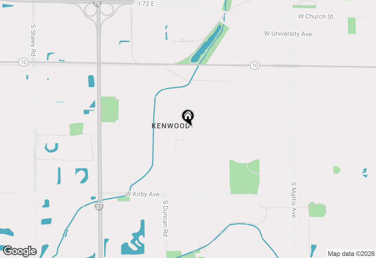 Map of 2801 W William Street, Champaign, IL 61821