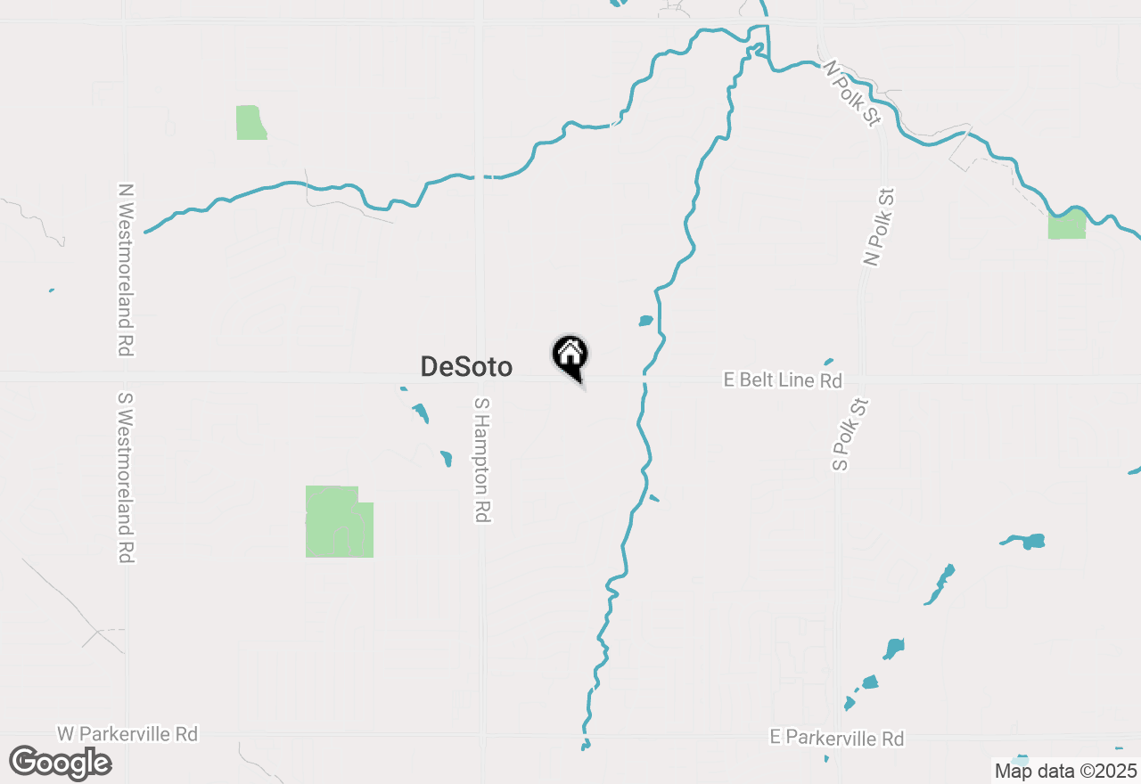 Map of 106 Terrace Drive, Desoto, TX 75115