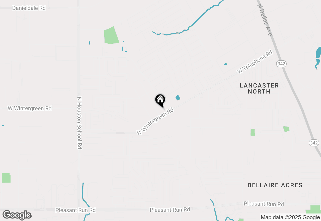 Map of 2714 Henry Road, Lancaster, TX 75134