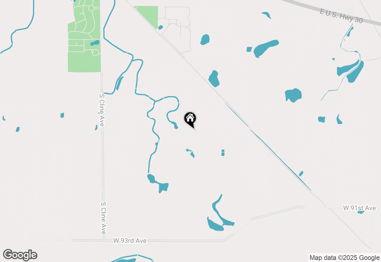 Map of 6913 W 86th Place, Crown Point, IN 46307