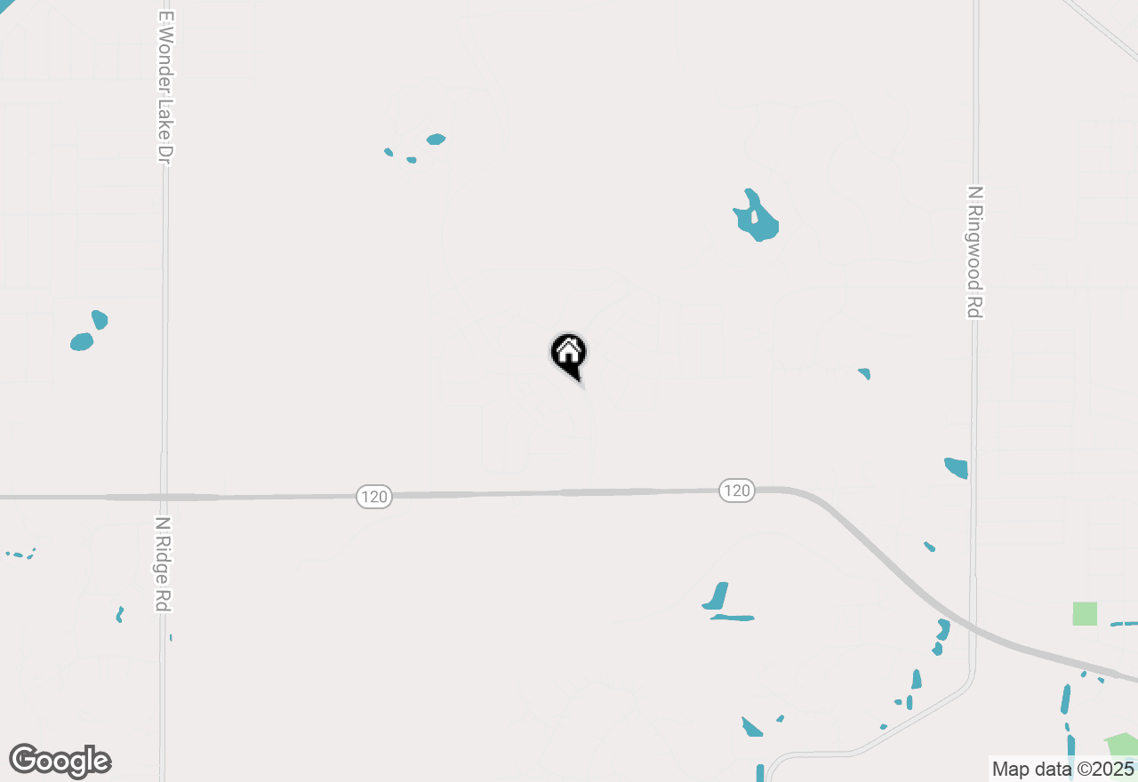 Map of 6560 Linden Trail #B, Wonder Lake, IL 60097