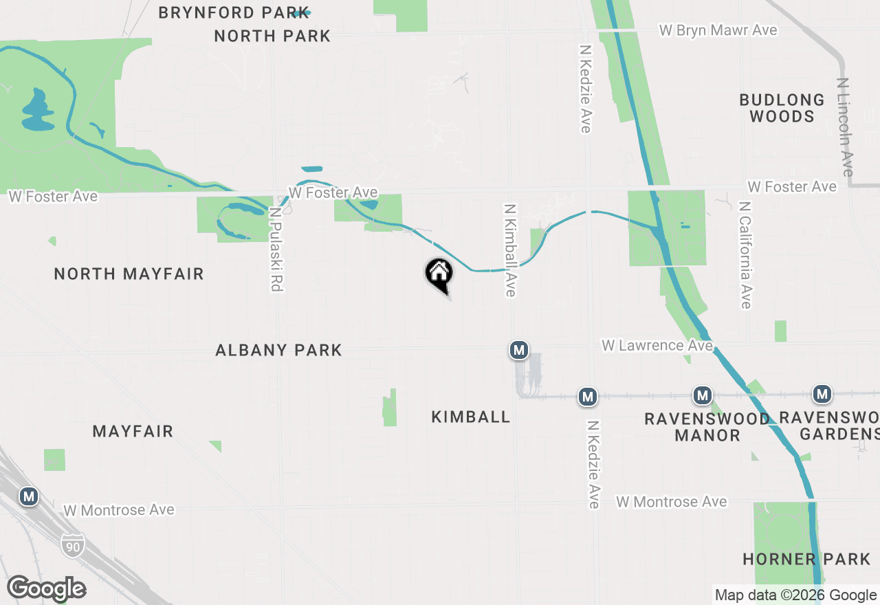 Map of 4907 N Central Park Avenue, Chicago, IL 60625