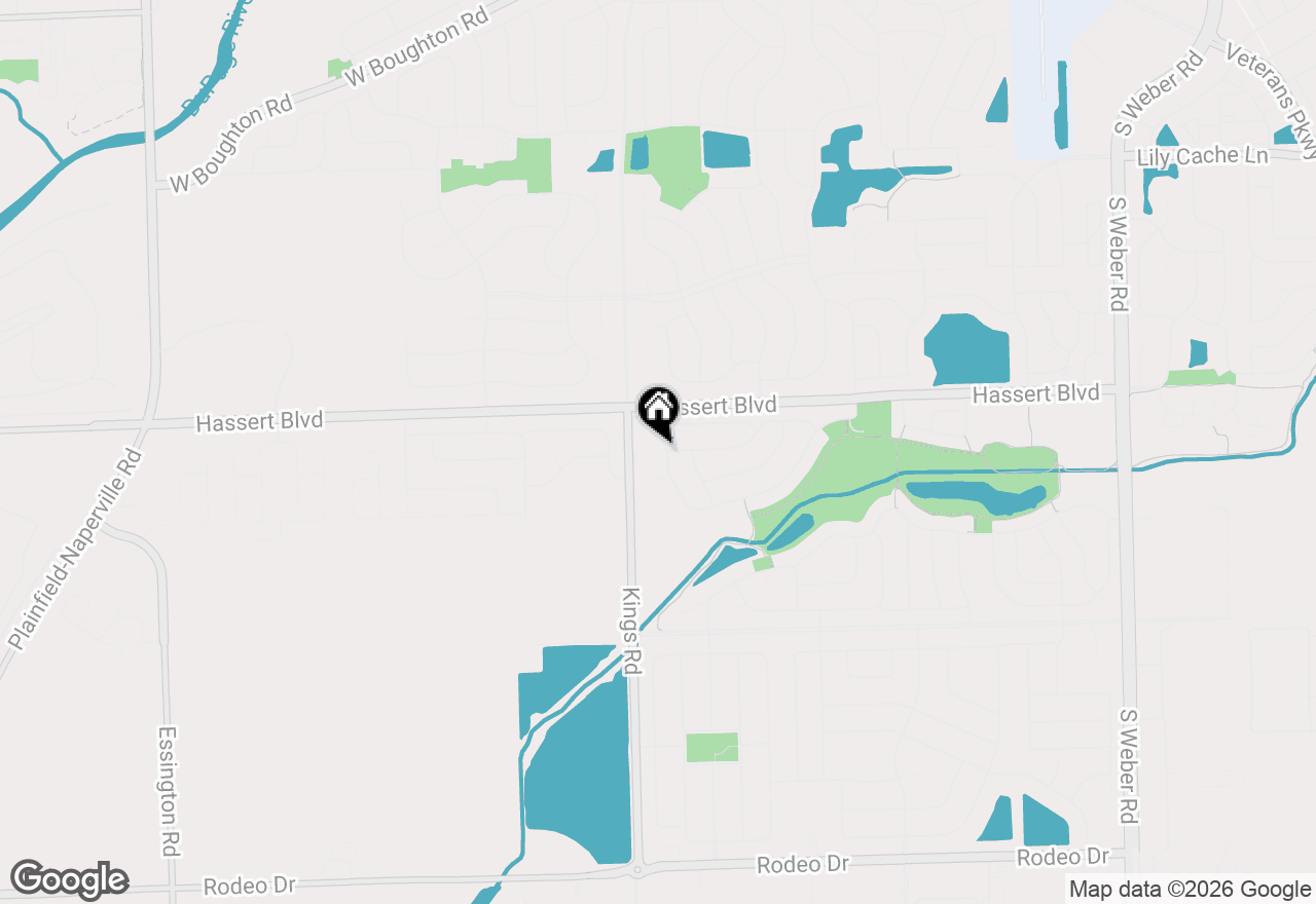 Map of 1661 Trails End Lane, Bolingbrook, IL 60490