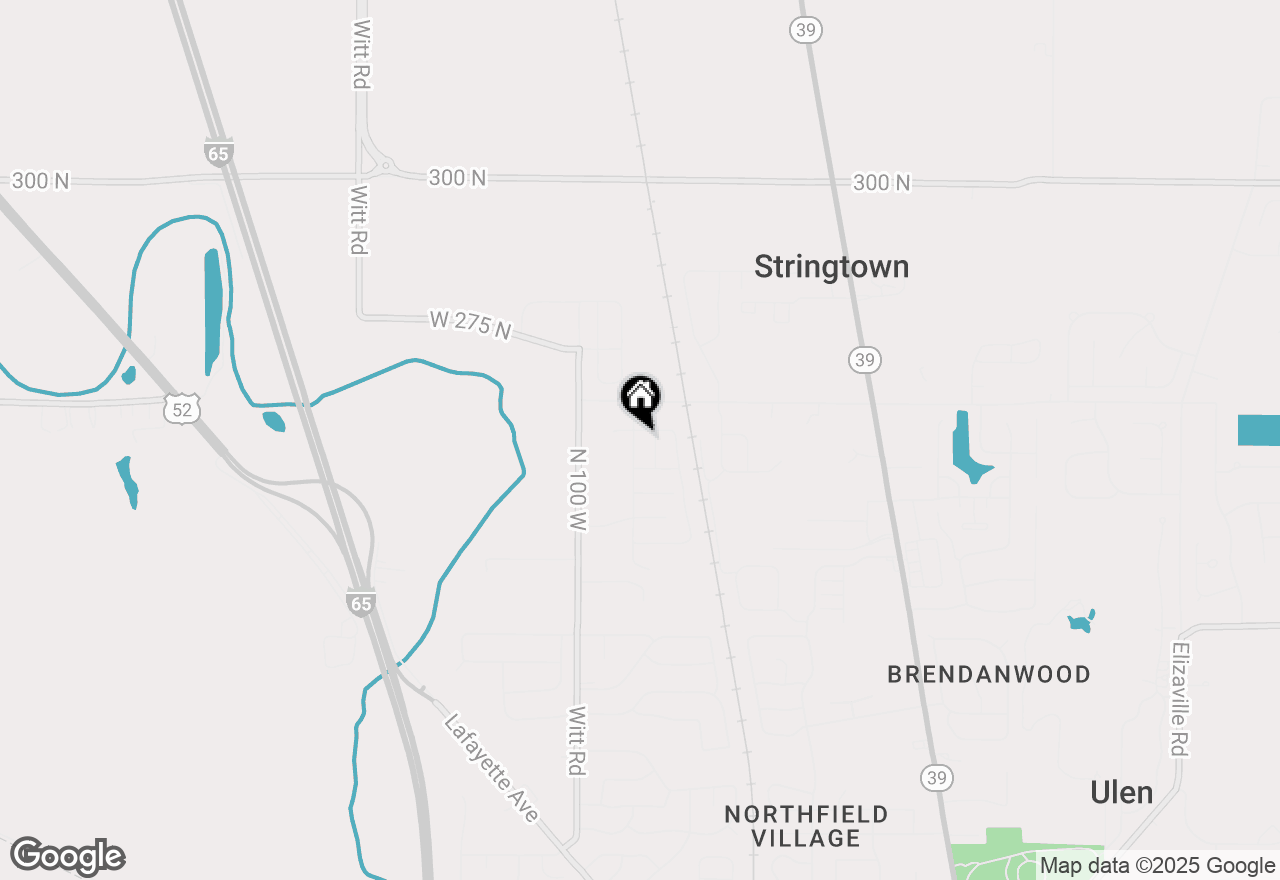 Map of 2487 Point Road, Lebanon, IN 46052