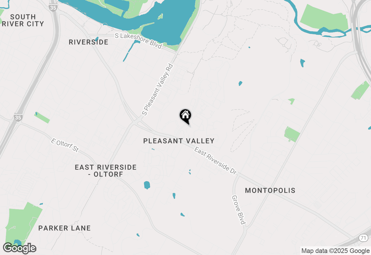 Map of 1705 Crossing Pl #112 A, Austin, TX 78741