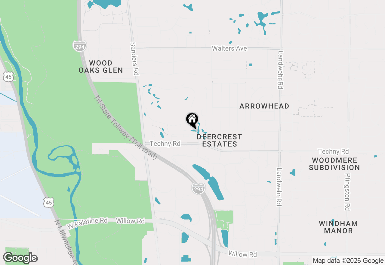 Map of 3708 Provenance Way #3708, Northbrook, IL 60062