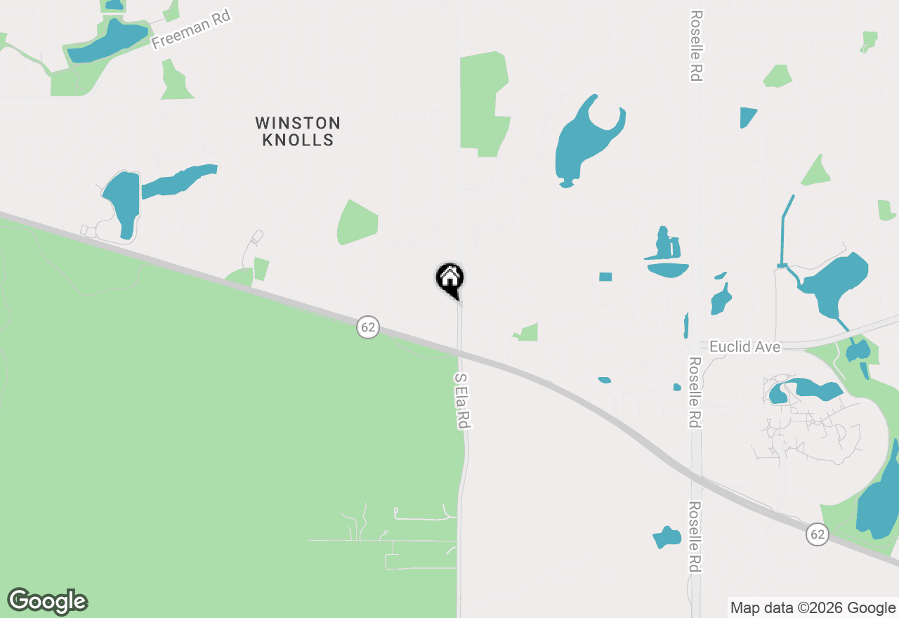 Map of 3539 Elsie Lane, Hoffman Estates, IL 60192